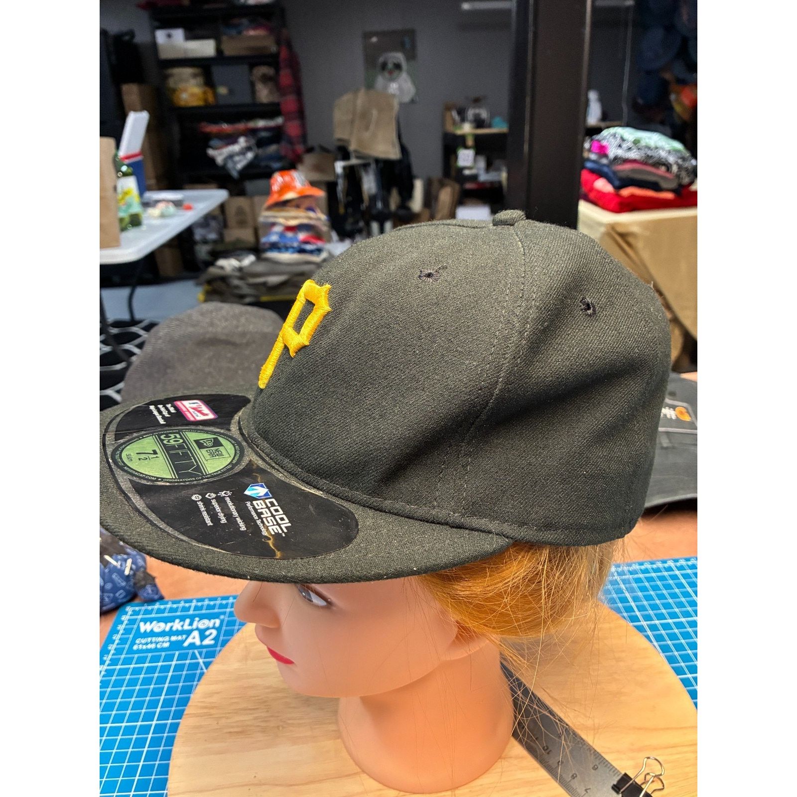 New Era Pittsburgh Pirates 59FIFTY New Era MLB On-Field Cap 7 ½ Size ONE SIZE - 3 Thumbnail