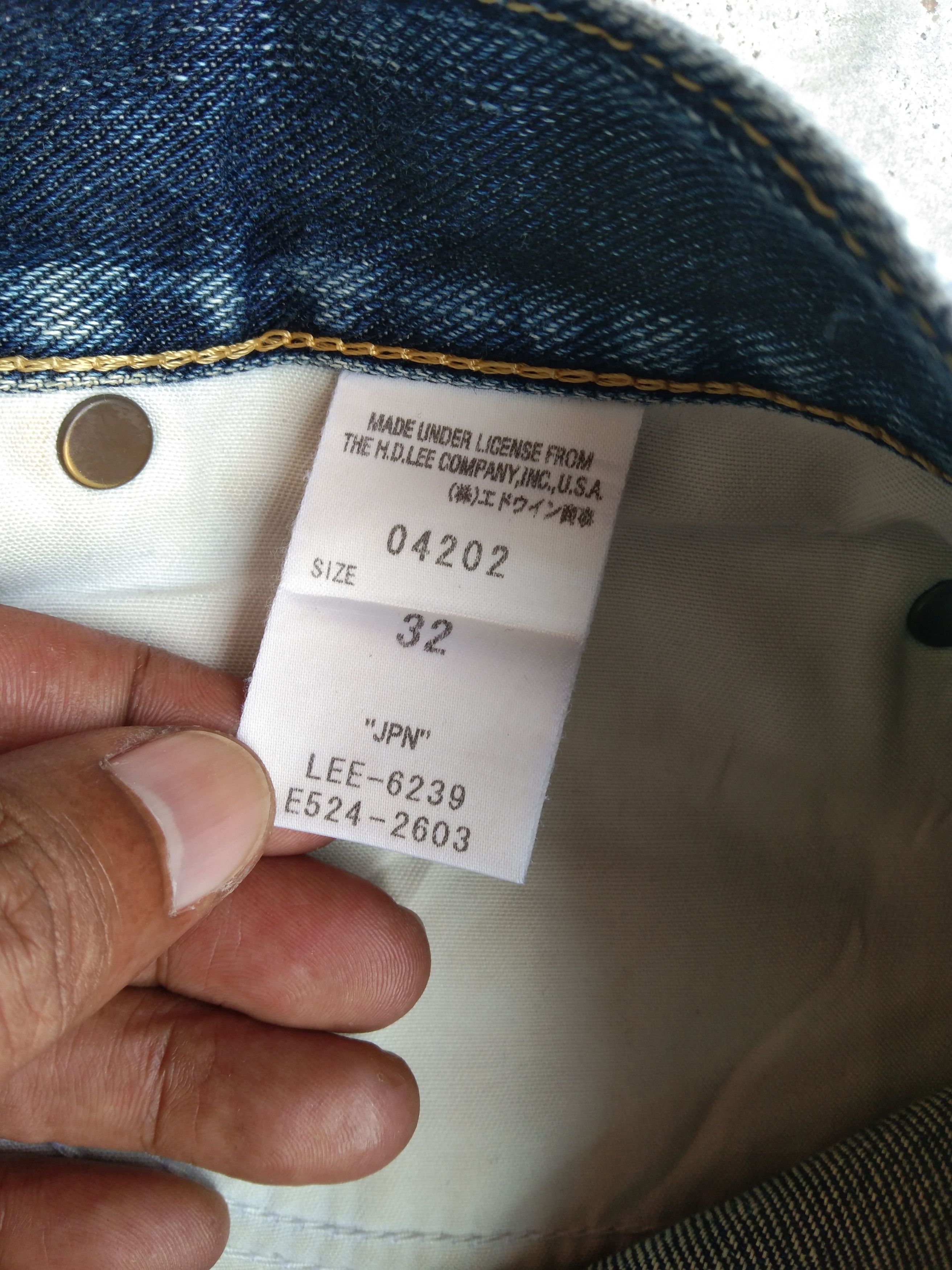 Vintage Vintage Lee Riders Flared Distressed Jeans 32x31 Size US 32 / EU 48 - 9 Thumbnail