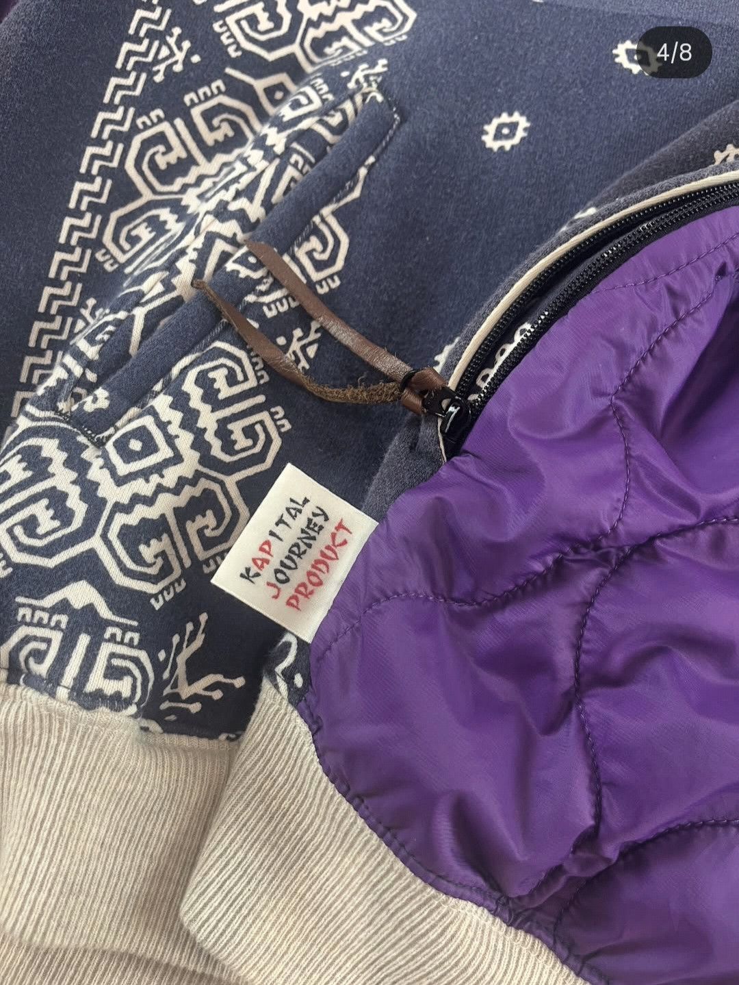 Kapital Kapital Hybrid Bandana Hoodie Size US L / EU 52-54 / 3 - 4 Thumbnail