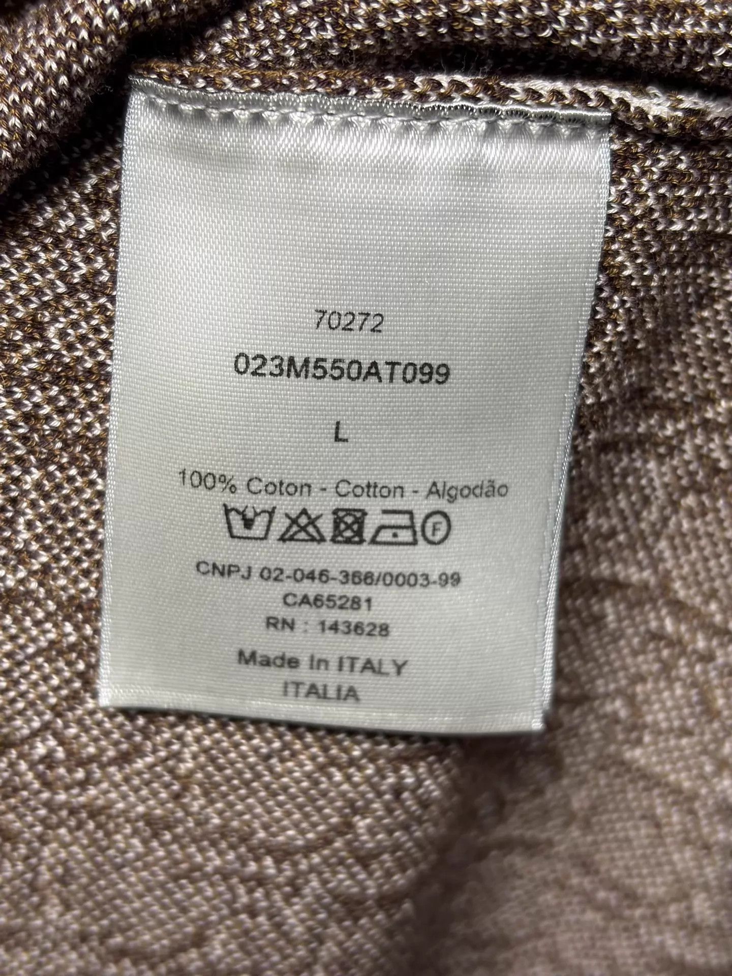 Dior Dior Long Sleeve Shirt L 100% Cotton Italy Size US L / EU 52-54 / 3 - 4 Thumbnail