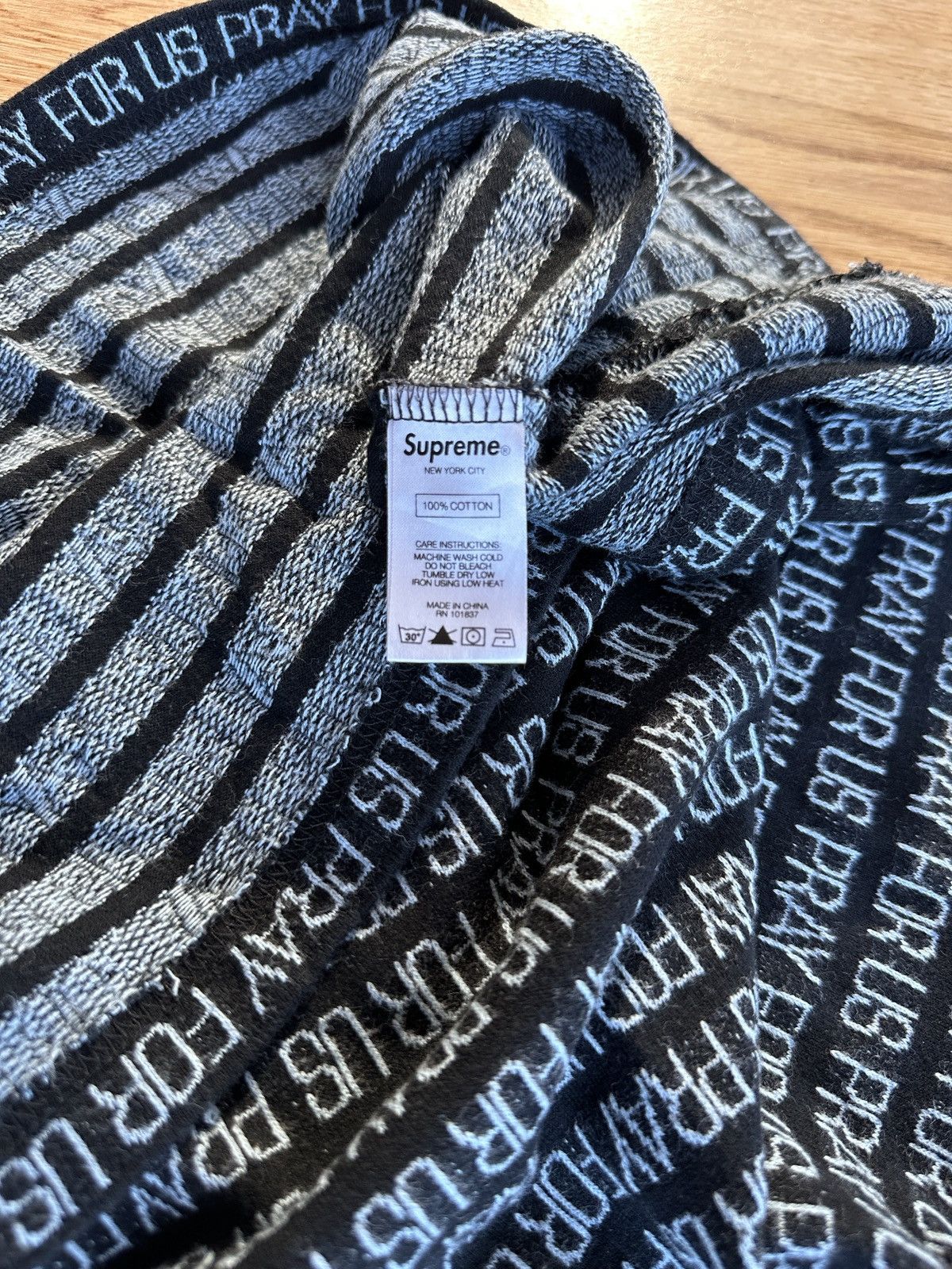 Supreme Supreme Pray for Us Polo Size US M / EU 48-50 / 2 - 4 Thumbnail