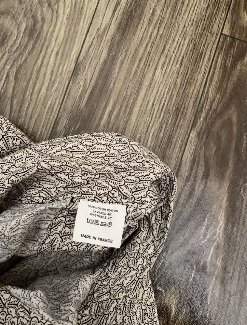 agnes b. Mens Shirt AGNES B. Cotton Paisley Long Sleeve Size US XL / EU 56 / 4 - 8 Thumbnail