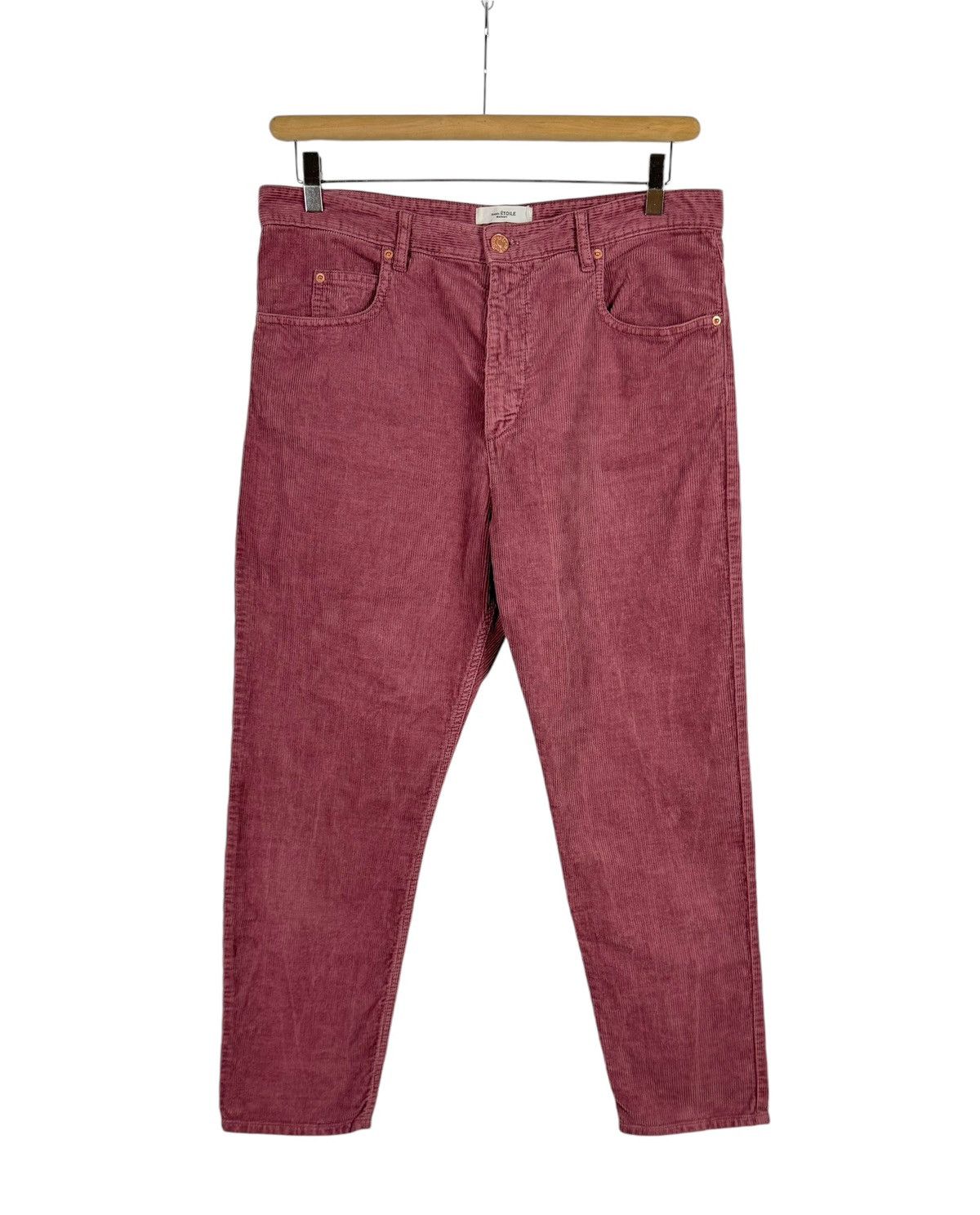 Isabel Marant Etoile Isabel Marant Etoile Corduroy Bordeaux Pants Cotton size 40 Size 28" / US 6 / IT 42 - 7 Thumbnail