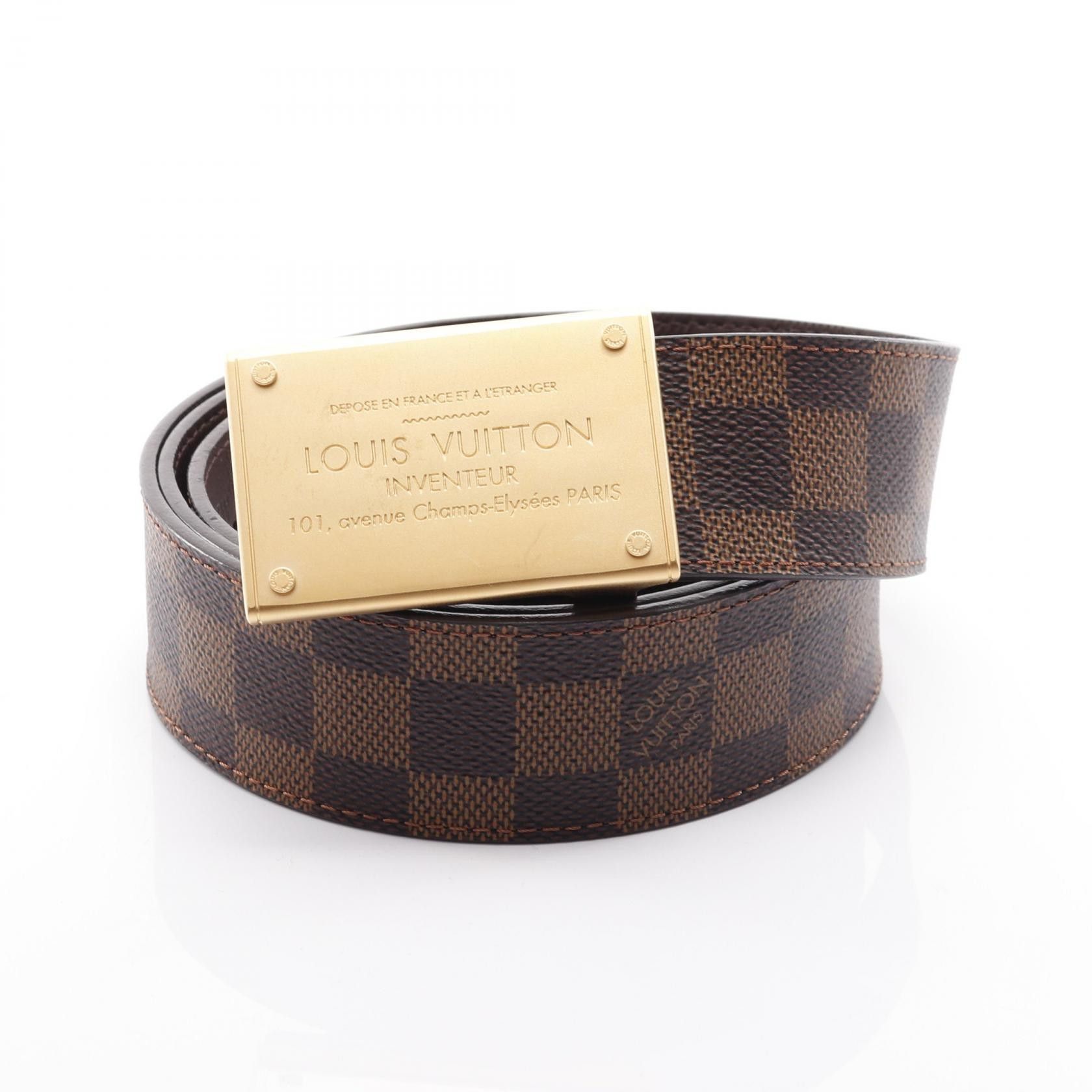 Louis Vuitton Louis Vuitton Sangle Neo Avantour Damier Belt Canvas
