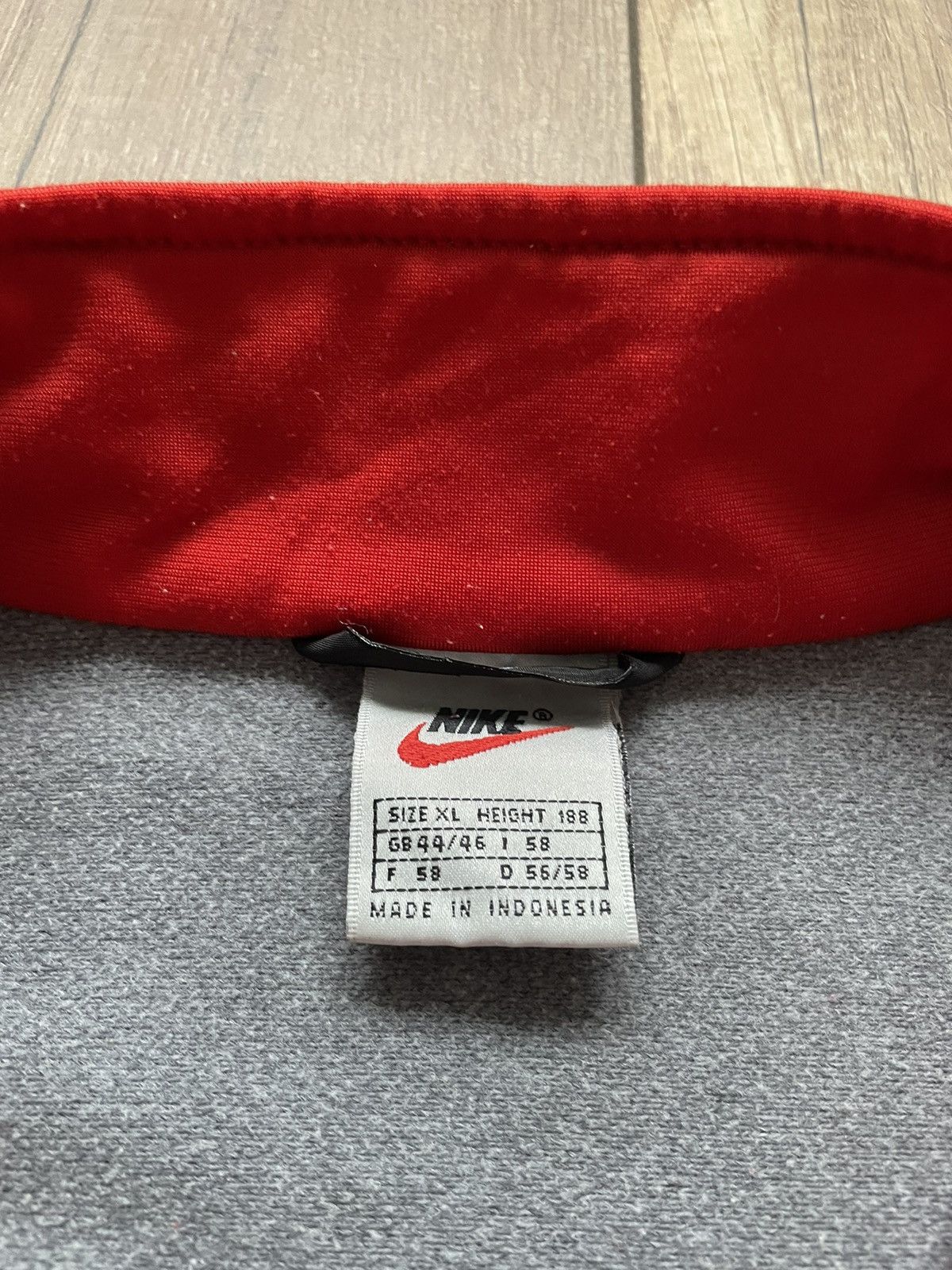 Nike × Vintage Vintage Nike Zip Up Track Top Size US XL / EU 56 / 4 - 4 Thumbnail