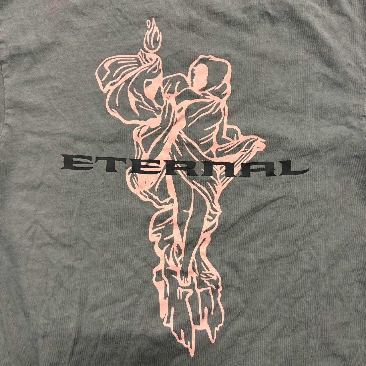 Vintage Crazy Vintage Y2K/2000s Skater Style Streetwear Eternal Graphic T-Shirt! Size US S / EU 44-46 / 1 - 2 Thumbnail