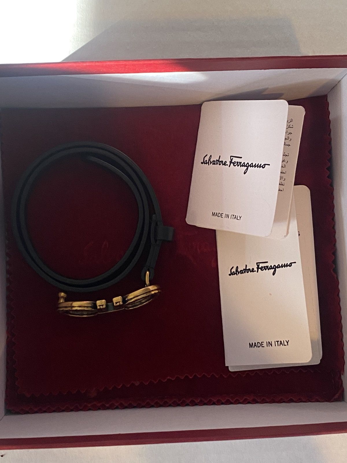 Salvatore Ferragamo Salvatore Ferragamo wrap bracelet Size ONE SIZE - 2 Thumbnail