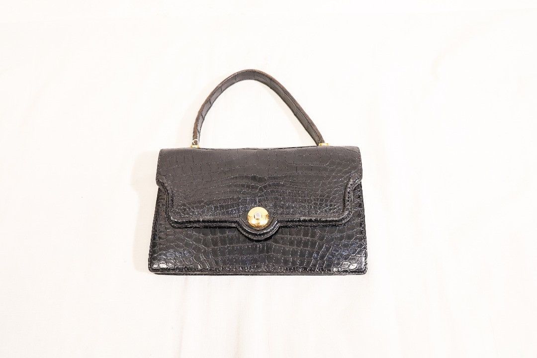 Vintage Crocodile skin handbag Size ONE SIZE - 1 Thumbnail