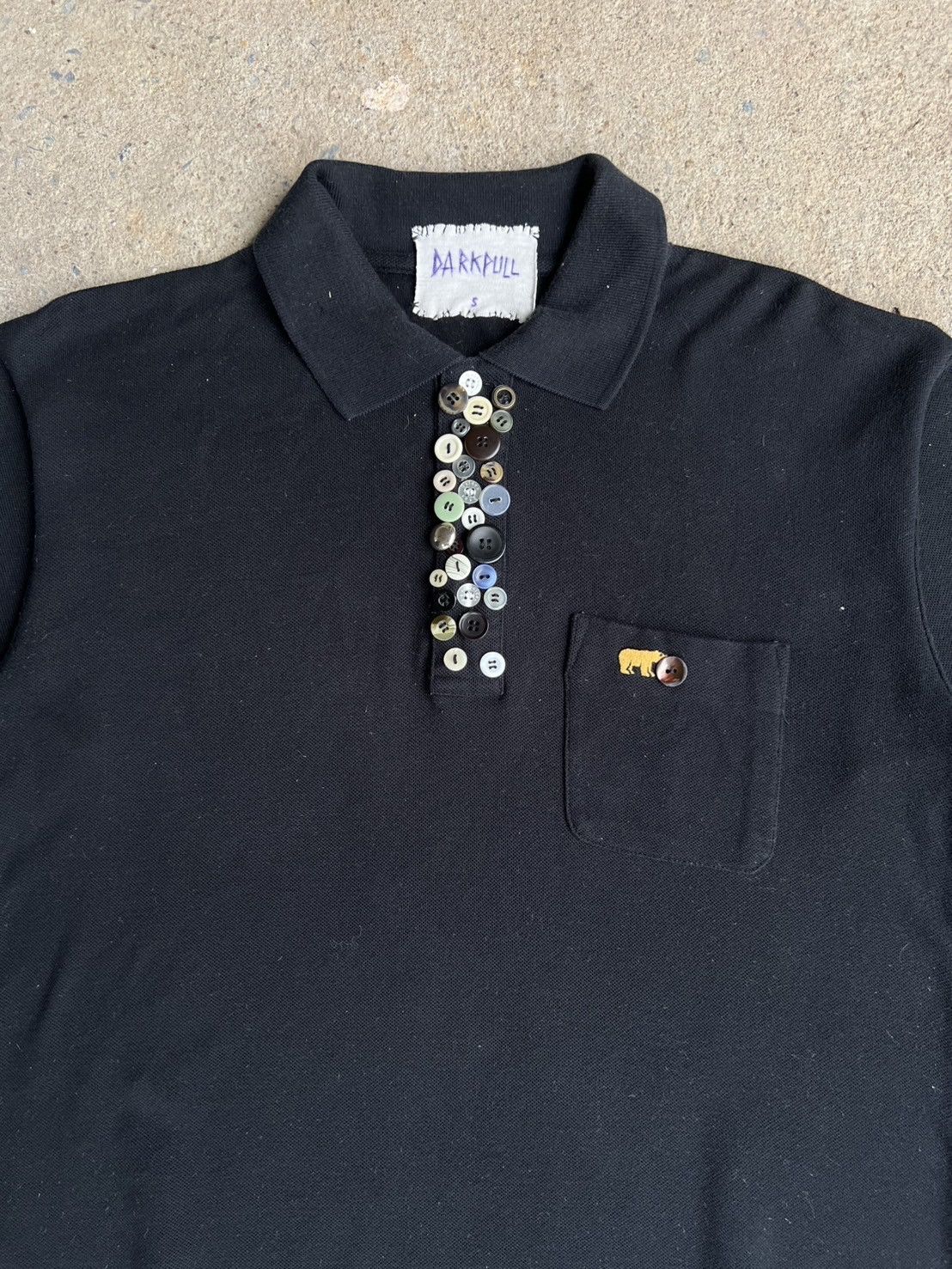 Vintage DARKPULL Multiple Buttons Shirt Size US S / EU 44-46 / 1 - 4 Thumbnail