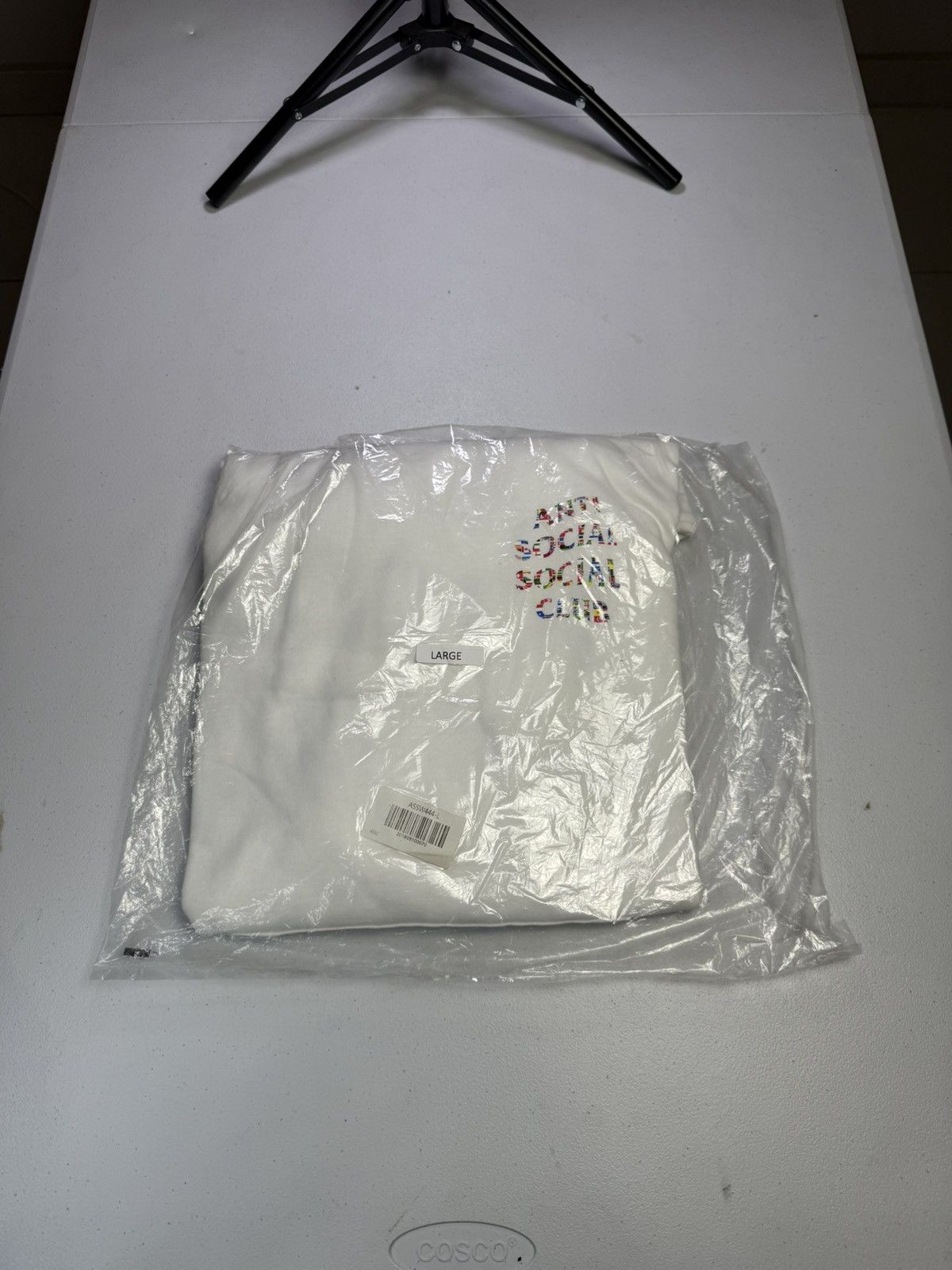 Anti Social Social Club New Anti Social Social Club Flag Hoodie White Sz L Size US L / EU 52-54 / 3 - 3 Thumbnail