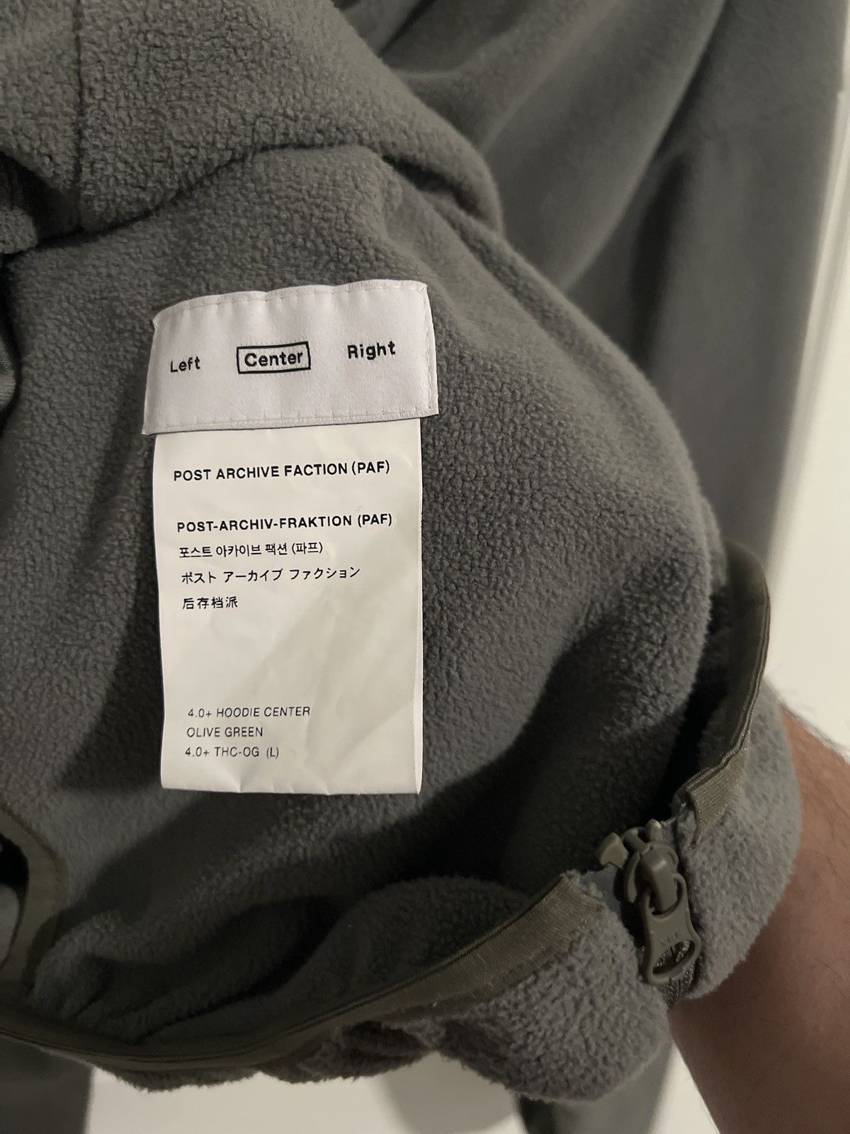 POST ARCHIVE FACTION (PAF) Post Archive Faction 4.0+ Center Hoodie Size US L / EU 52-54 / 3 - 6 Thumbnail