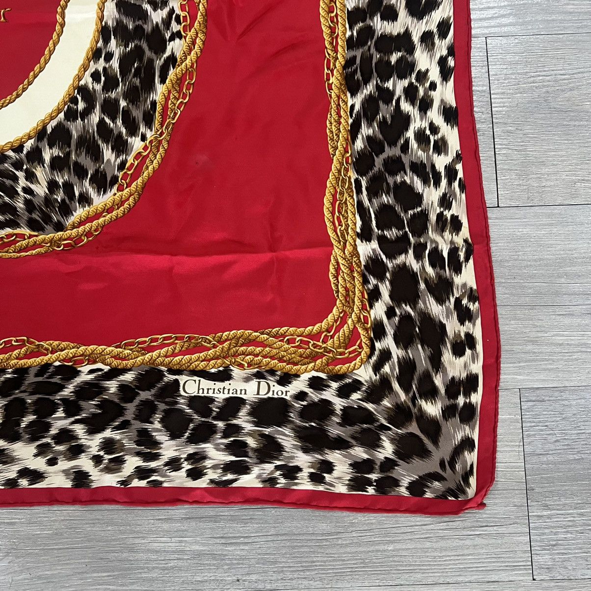Christian Dior Monsieur × Dior Christian dior vintage silk scarf Size ONE SIZE - 3 Thumbnail