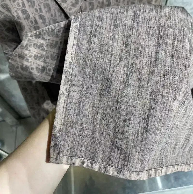 Dior Dior Brown Cotton Long Sleeve Shirt . Size US XL / EU 56 / 4 - 6 Thumbnail