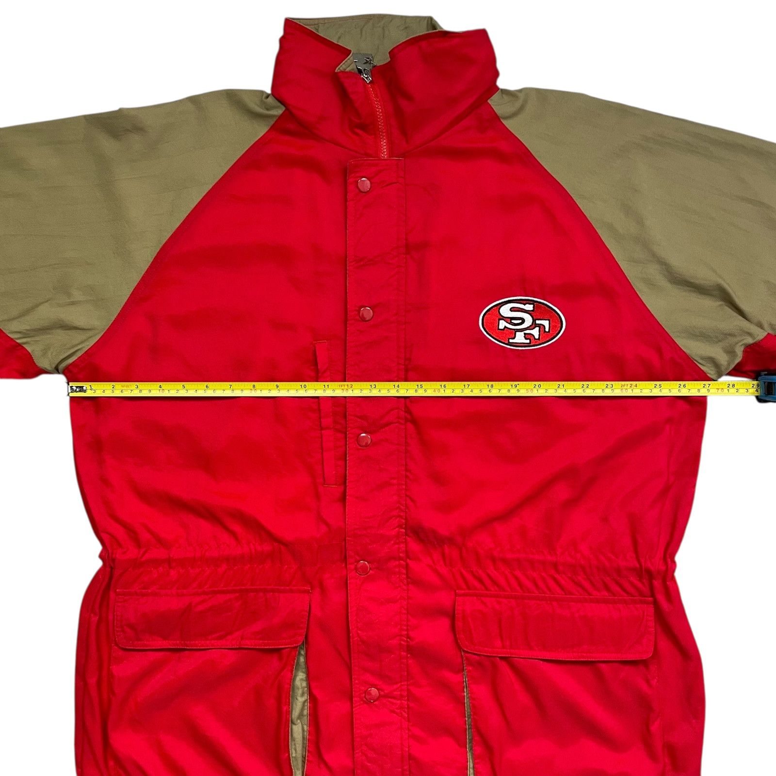 NFL DEADSTOCK VTG 90s SAN FRANCISCO 49ERS STARTER JACKET COAT Size US M / EU 48-50 / 2 - 10 Thumbnail