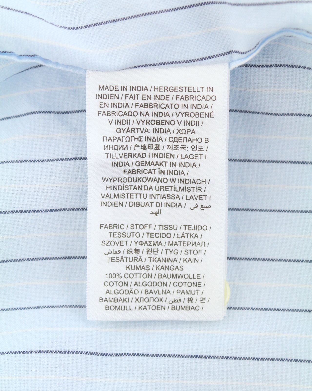 Gant REG OXF STRIPE XL Light Blue Button-Down Shirt 87490 Size US XL / EU 56 / 4 - 7 Thumbnail