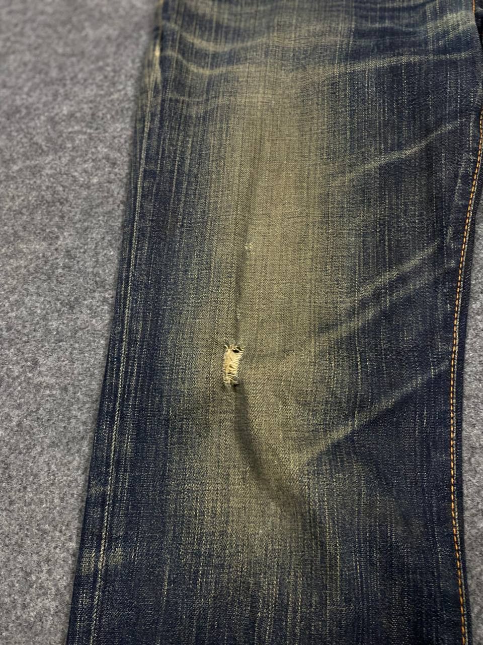 Edwin vintage edwin rusty distressed denim nice design Size US 34 / EU 50 - 10 Thumbnail
