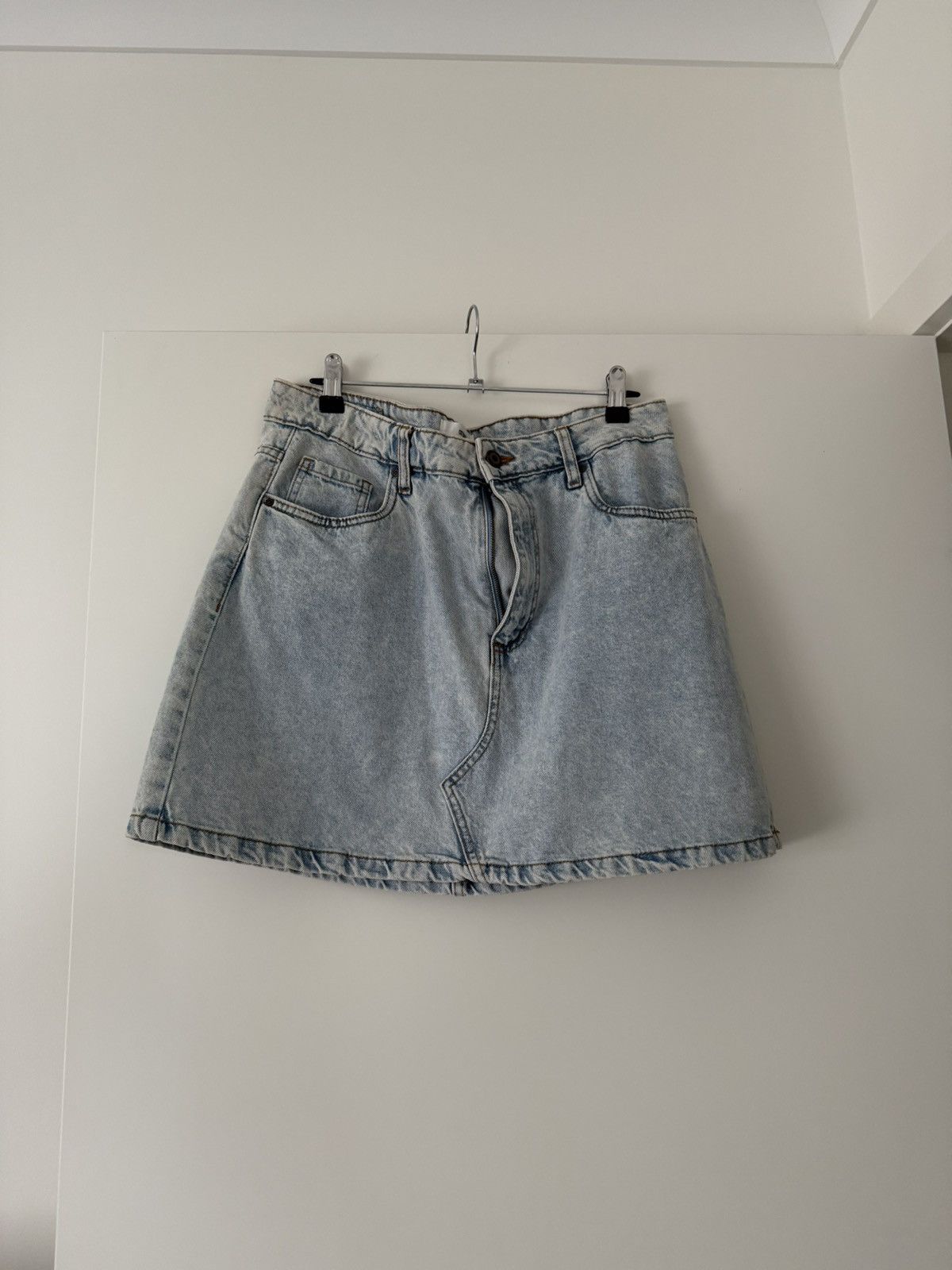Cotton On Blue Denim Skirt Mini Size 32" / US 10 / IT 46 - 1 Thumbnail
