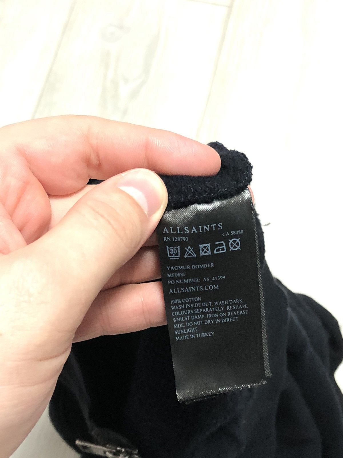 Allsaints Allsaints Vintage Men’s Zip Hoodie Sweater Y2K Size US M / EU 48-50 / 2 - 6 Thumbnail