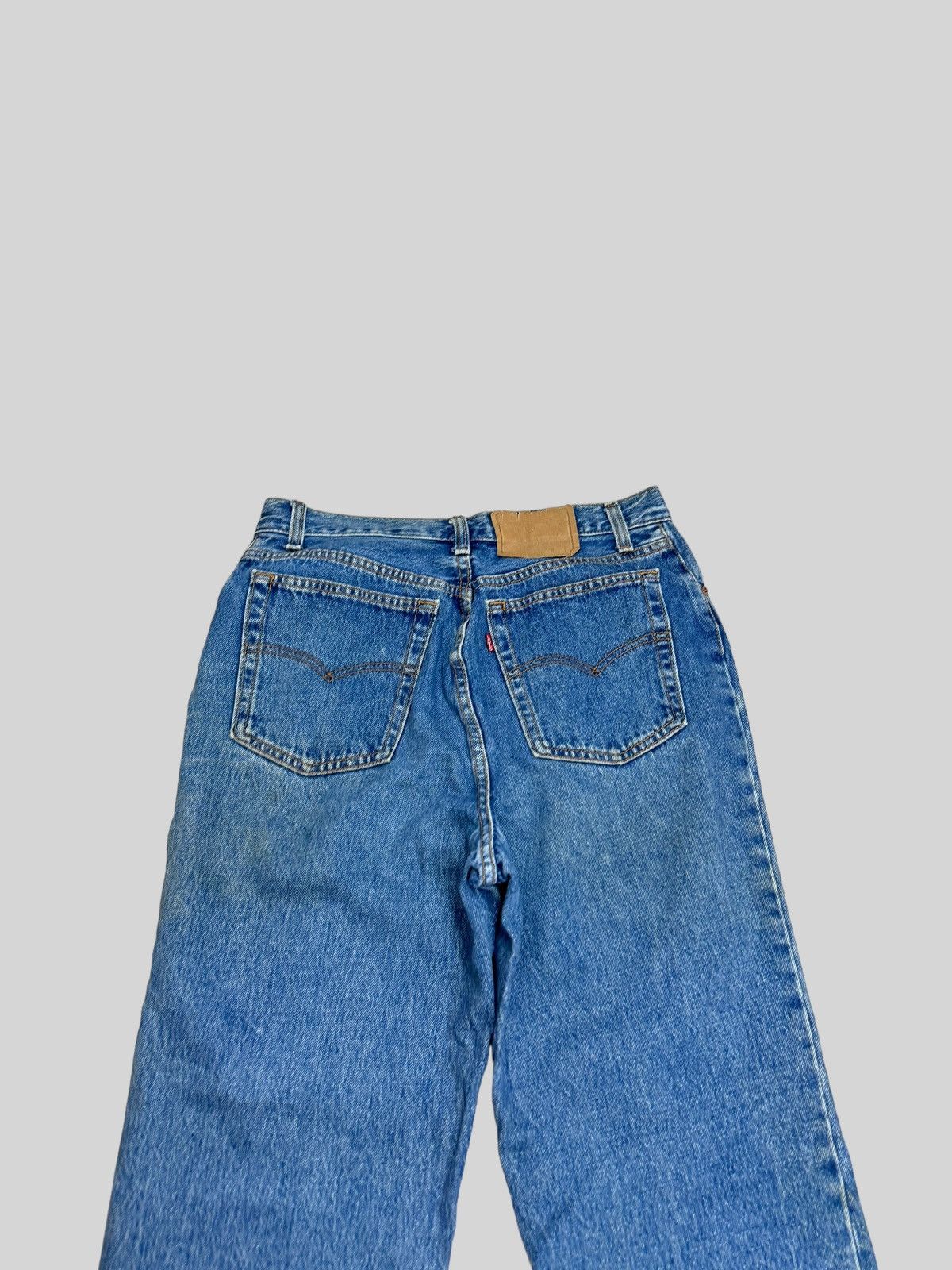 Levi's × Vintage Vintage 90s Levis 501 Button 544 Butterfly Jeans Size US 30 / EU 46 - 7 Thumbnail