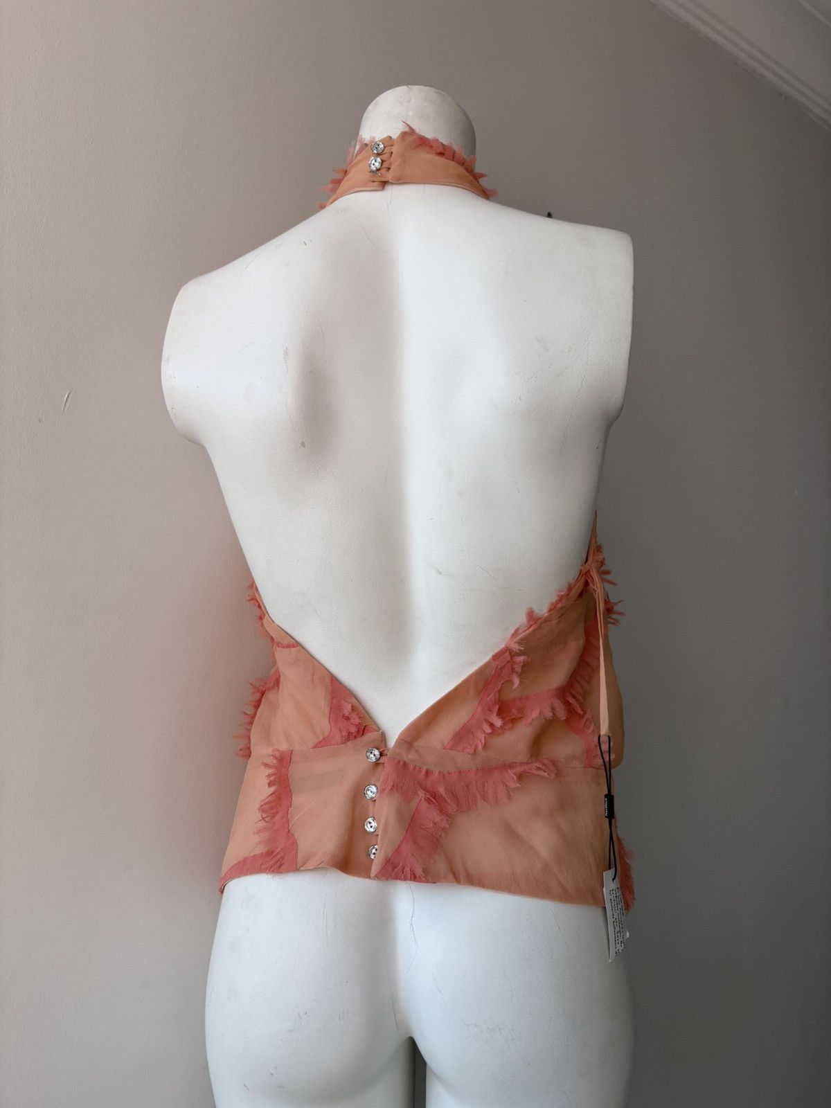 Vintage Silk blouse Size S / US 4 / IT 40 - 13 Thumbnail