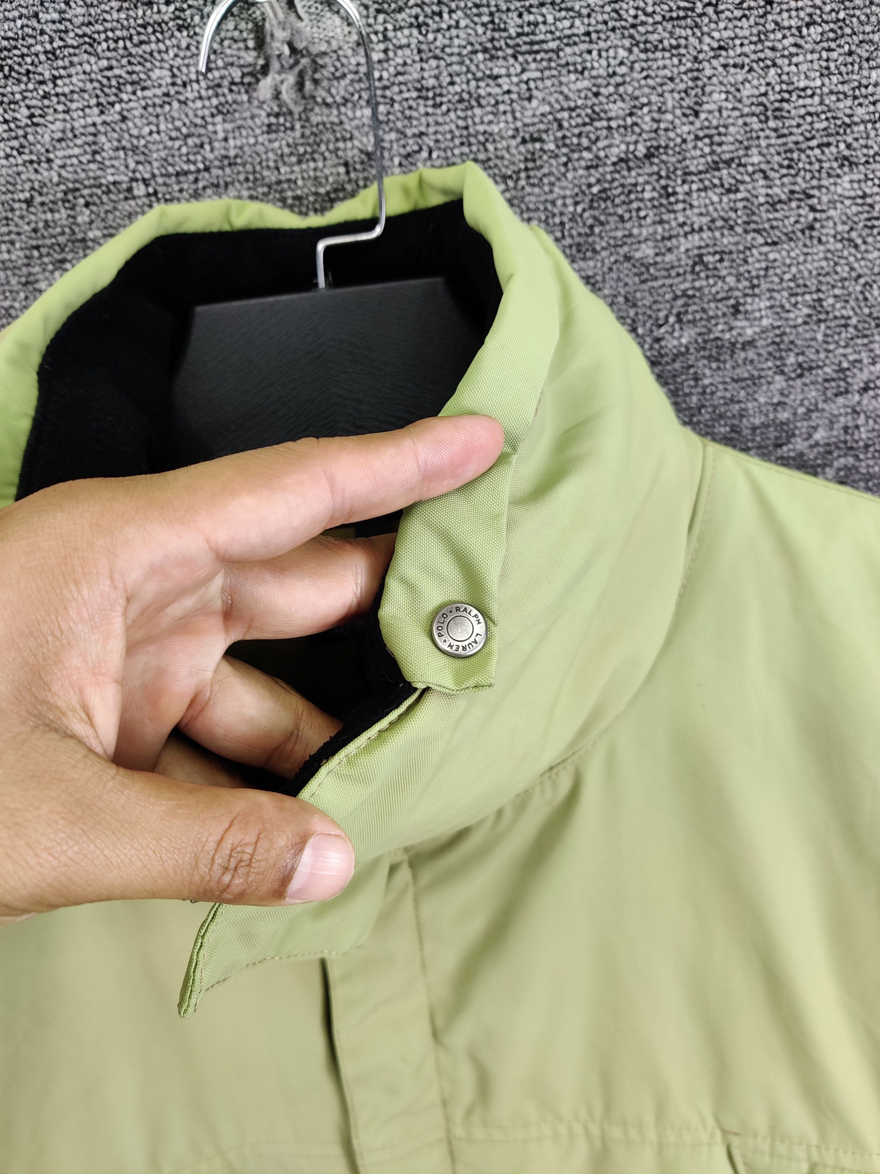 Polo Ralph Lauren Vintage 90s Polo Ralph Lauren Down Puffer Light Green Jacket Size US L / EU 52-54 / 3 - 6 Thumbnail