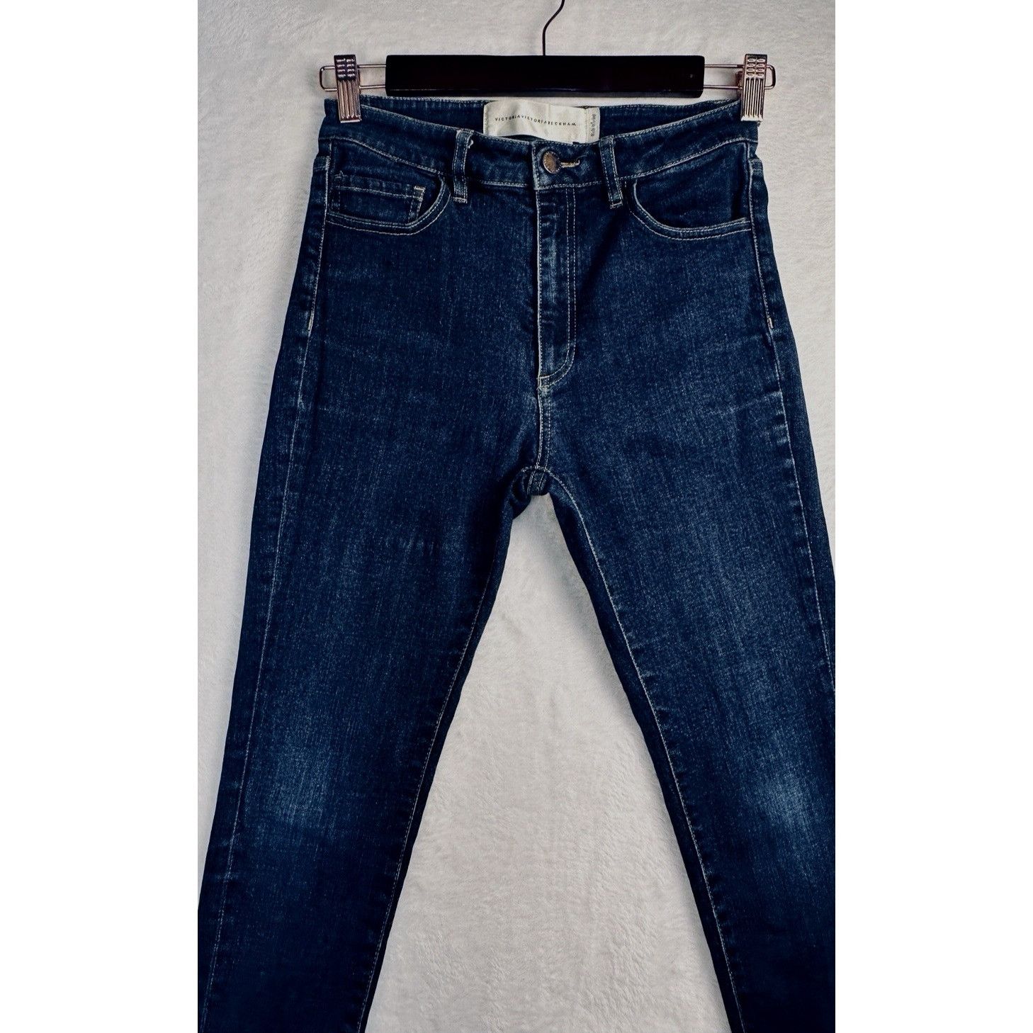 Victoria Beckham Victoria Victoria Beckham Skinny Jeans Womens 26 Dark Wash Size 26" / US 2 / IT 38 - 10 Thumbnail
