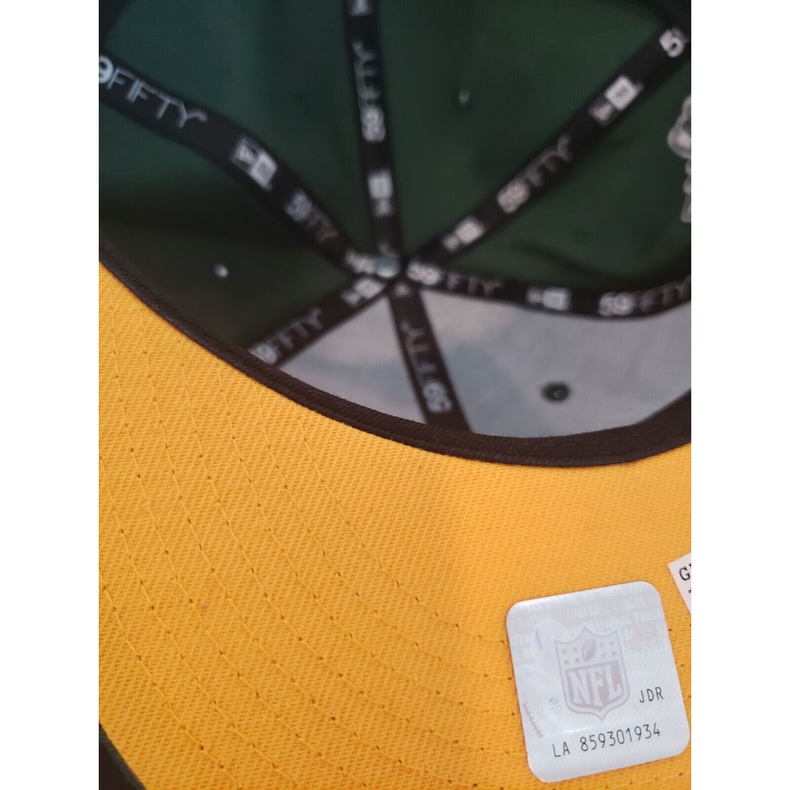 New Era Green Bay Packers Hat Super Bowl 31 Size 8 Green New Era Size ONE SIZE - 9 Thumbnail