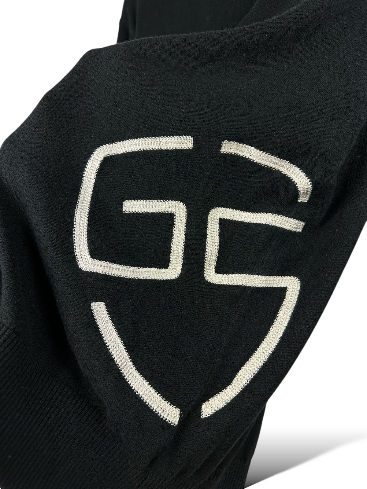 G-Star Vintage Y2K G-Star Shield R Knit Sweater Embroidered Logo Size US L / EU 52-54 / 3 - 8 Thumbnail