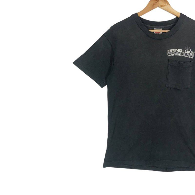 Anvil × Vintage Vintage "Anvil" Firing-Line Men T-shirt Size US M / EU 48-50 / 2 - 3 Thumbnail