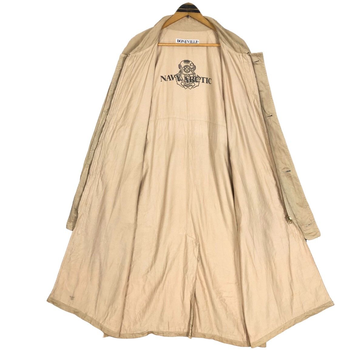 Boneville Vintage Boneville Navy Arctic Car Coat Trench Coat Size US S / EU 44-46 / 1 - 13 Thumbnail