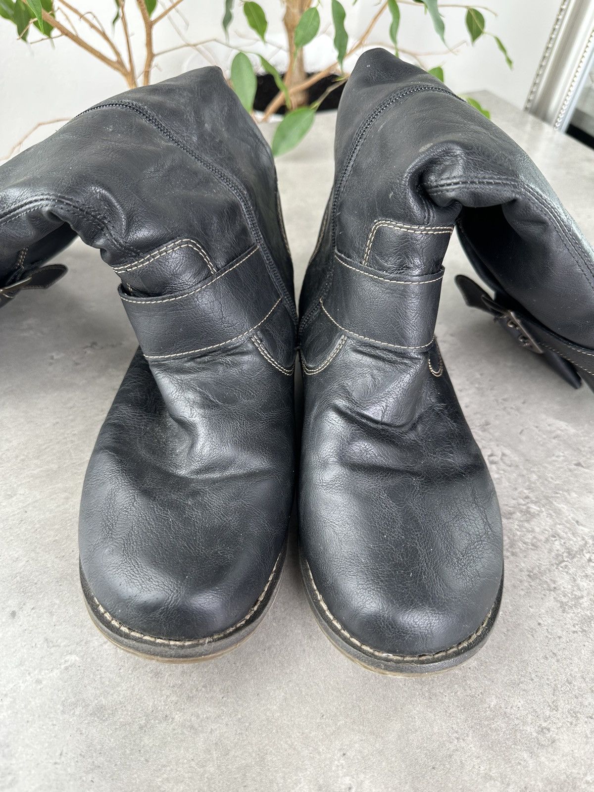 Japanese Brand Vintage Boots With Straps Size US 9 / IT 39 - 3 Thumbnail