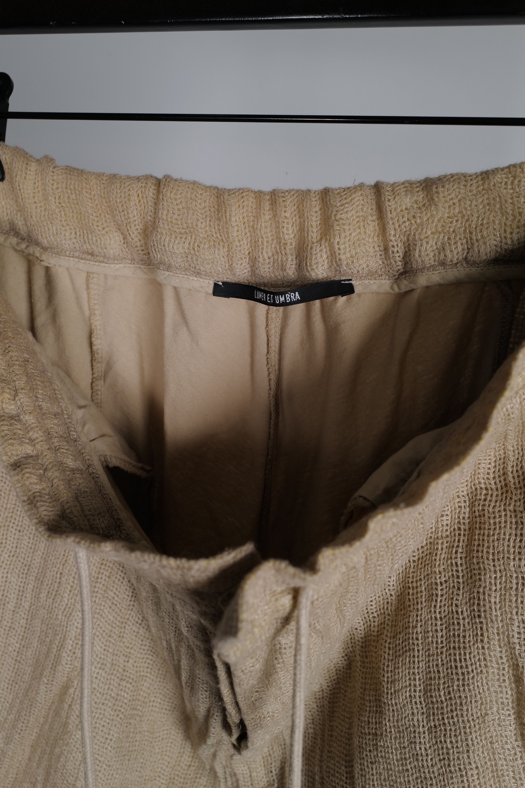 Lumen Et Umbra LINEN/COTTON DOUBLE SHORTS Size US 34 / EU 50 - 20 Thumbnail