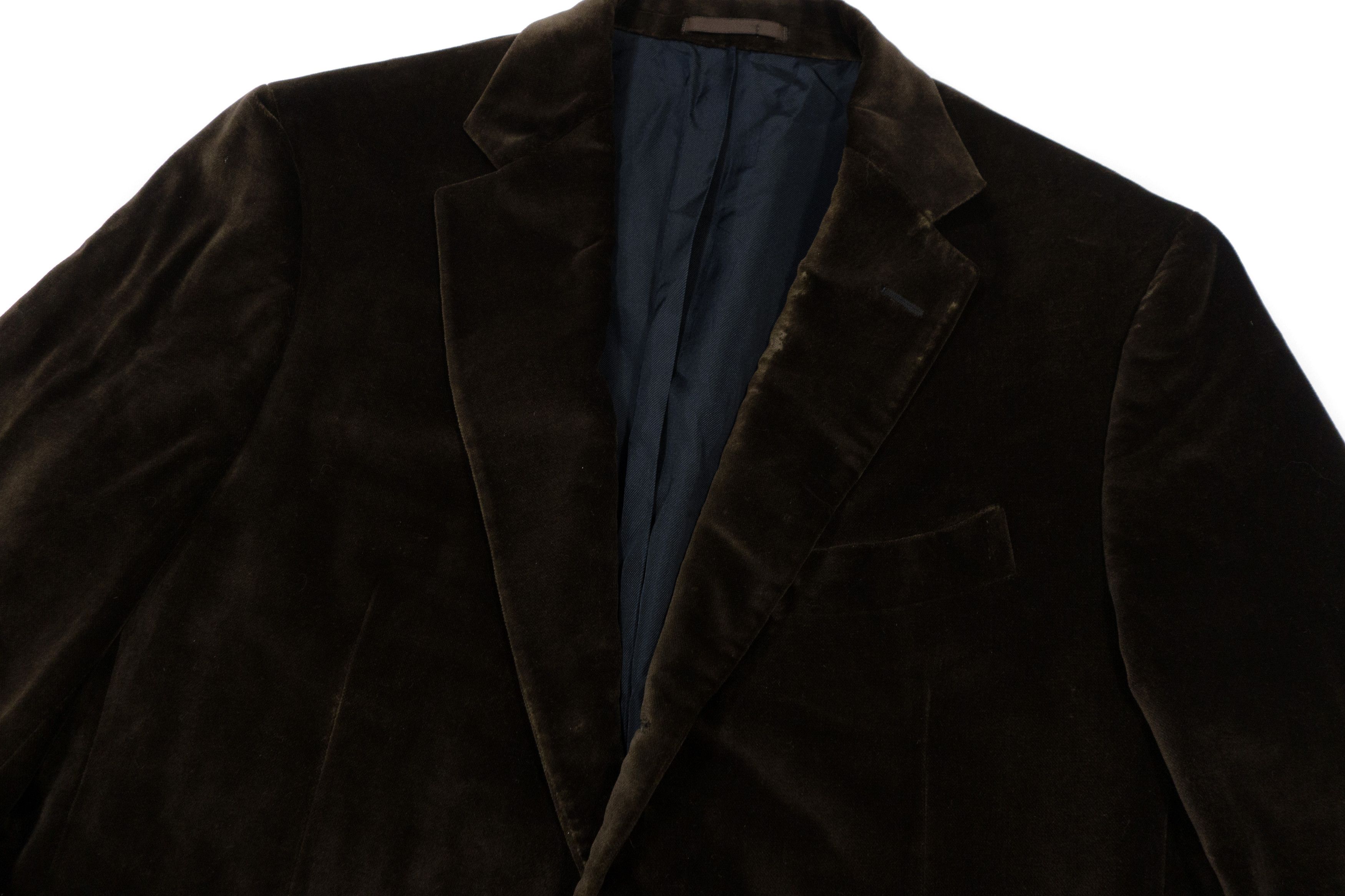 Boglioli Cotton Velvet K-Jacket Blazer Size 44R - 3 Thumbnail