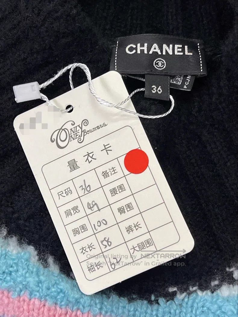 Chanel Chanel Ski series cashmere sweater Size XS / US 0-2 / IT 36-38 - 4 Thumbnail