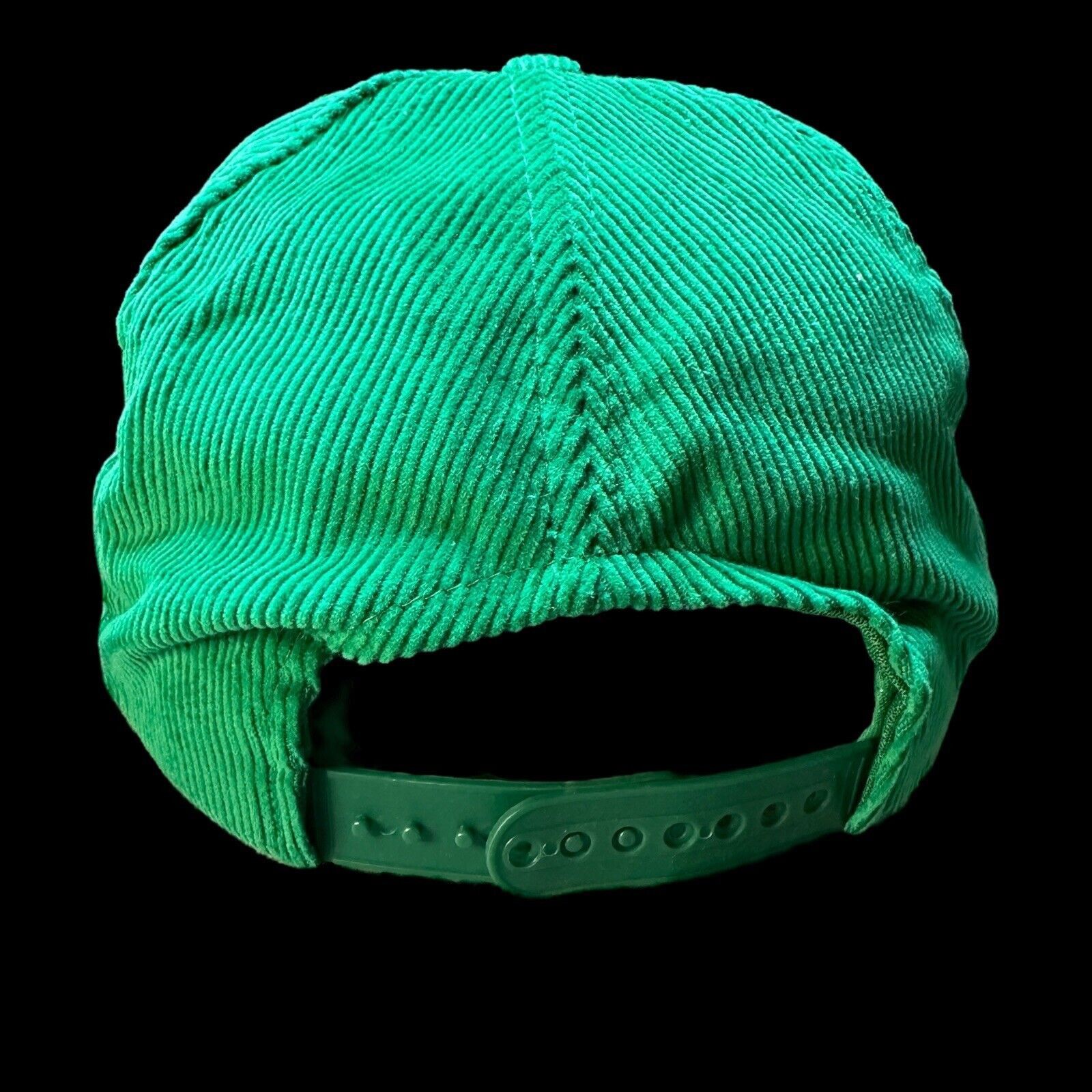Other Vtg 1980s Salem Hat Green Corduroy Snapback Gold Medal OS Size ONE SIZE - 5 Thumbnail