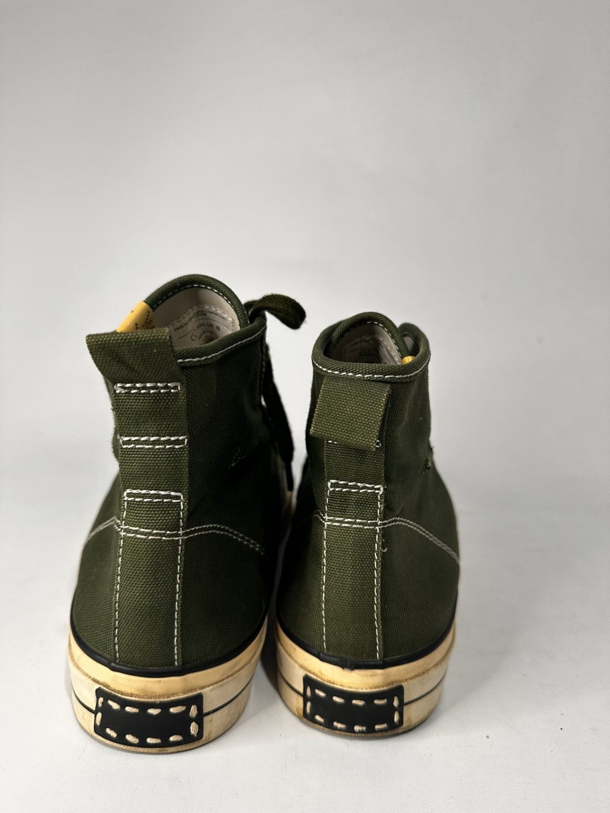 Visvim VISVIM SKAGWAY GREEN HI TOP SNEAKERS . Size US 8 / EU 41 - 7 Thumbnail