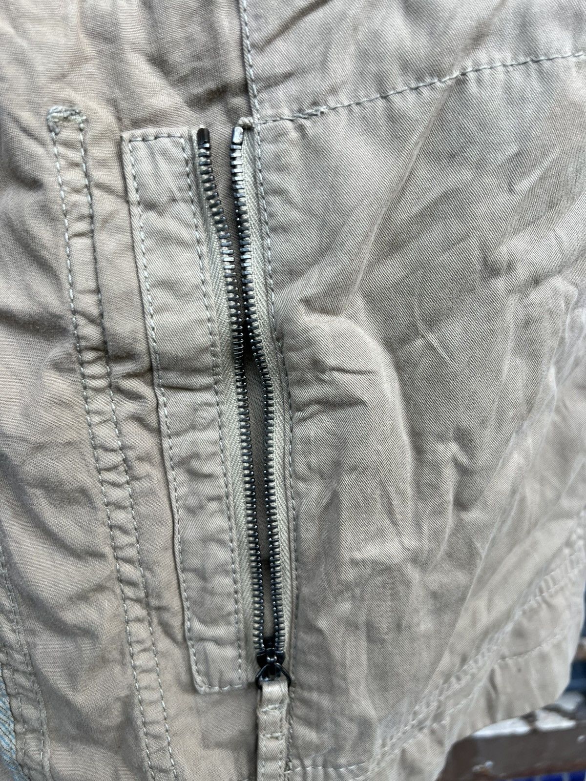 Allegri Allegri Vintage Khaki Beige Military Field Jacket Size US L / EU 52-54 / 3 - 5 Thumbnail