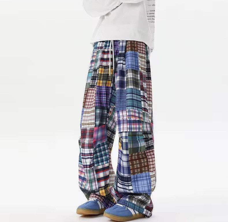 Other Patchwork Streetwear Baggy Designer Loose Summer Pants Size US 30 / EU 46 - 5 Thumbnail