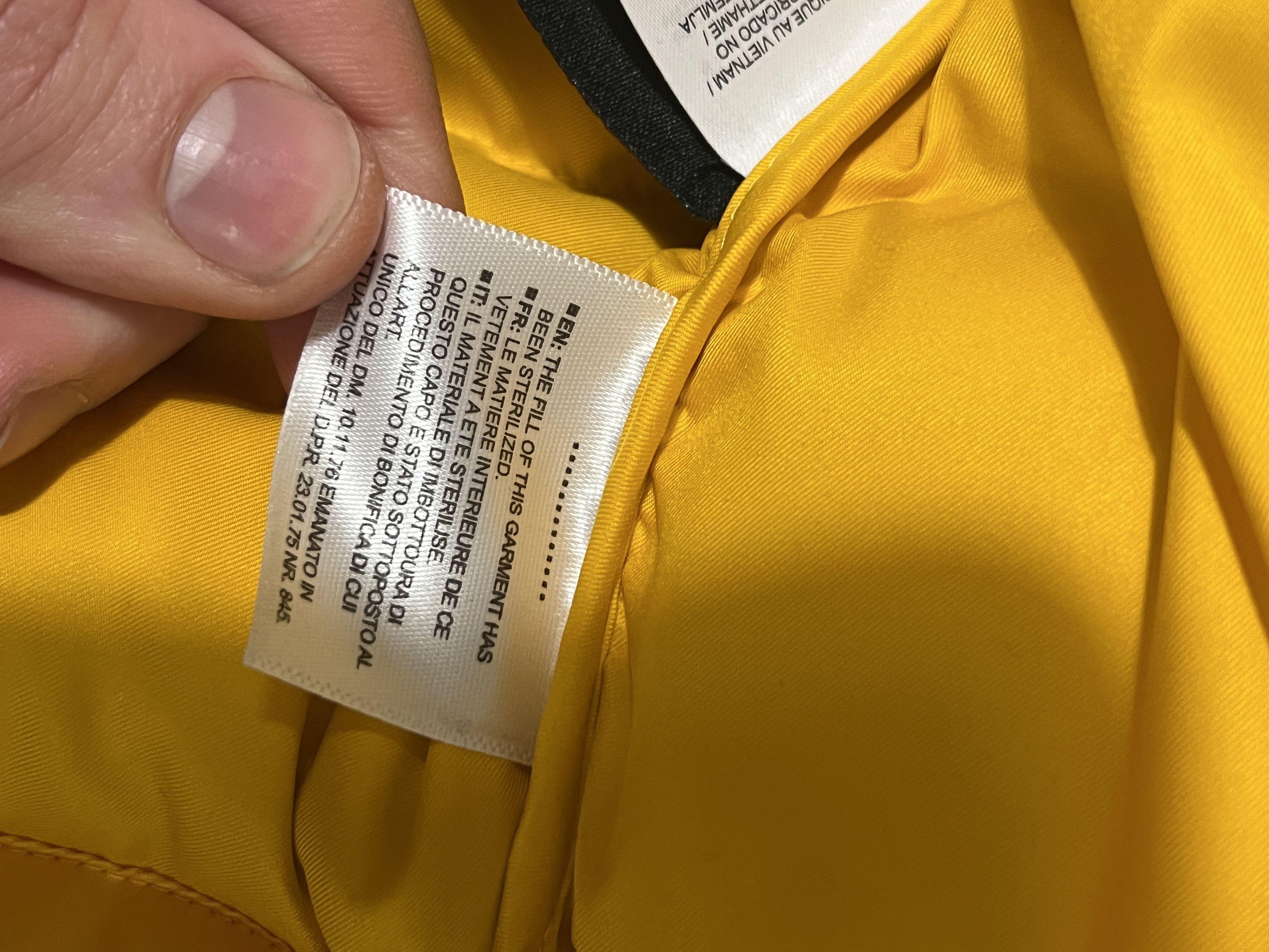 Drake Nike x NOCTA Yellow Sunset Puffer Jacket Size US M / EU 48-50 / 2 - 9 Thumbnail