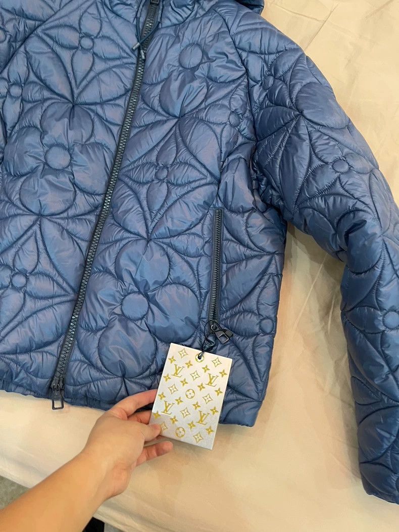 Louis Vuitton Louis Vuitton Quilted Jacket with Logo-2506 Size US L / EU 52-54 / 3 - 3 Thumbnail