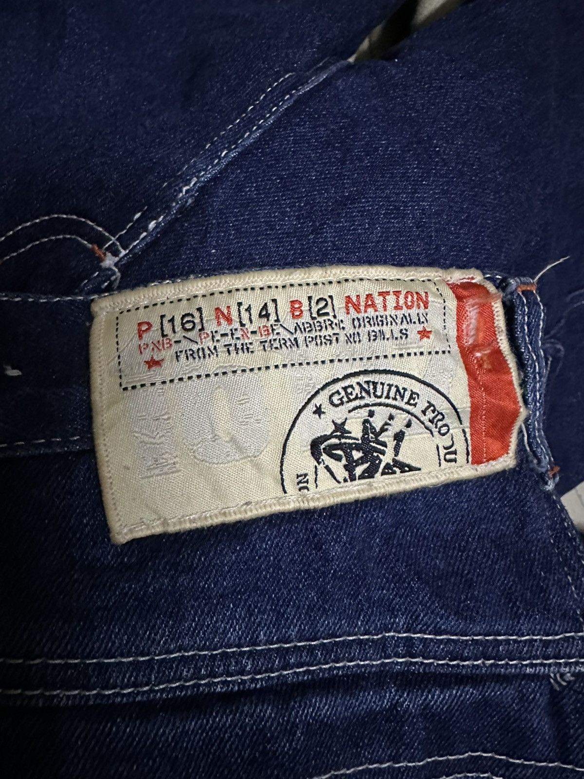 JNCO Vintage PNB Baggy jnco style jeans cargo Size US 34 / EU 50 - 13 Thumbnail