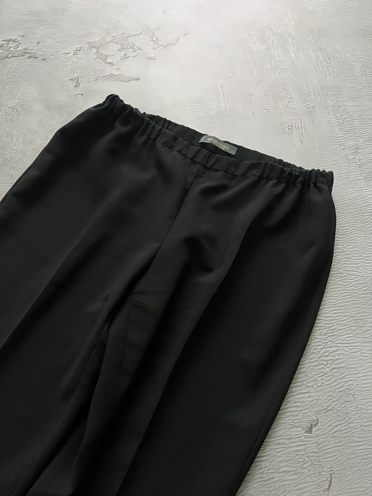 Marina Rinaldi Marina Rinaldi Classic Luxury Oversize Pants Black Size 25" / US 0 / IT 36 - 3 Thumbnail