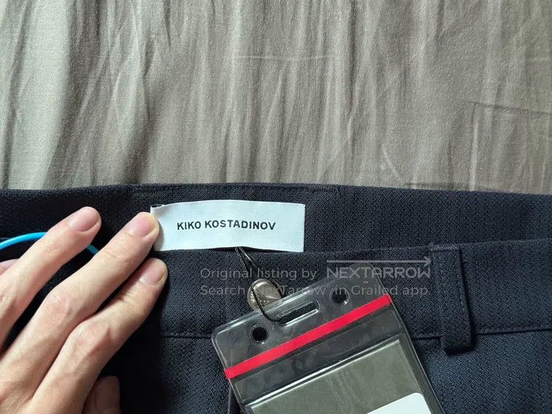 Kiko Kostadinov Kiko Kostadinov Haidu Hem Trouser Size US 34 / EU 50 - 5 Thumbnail