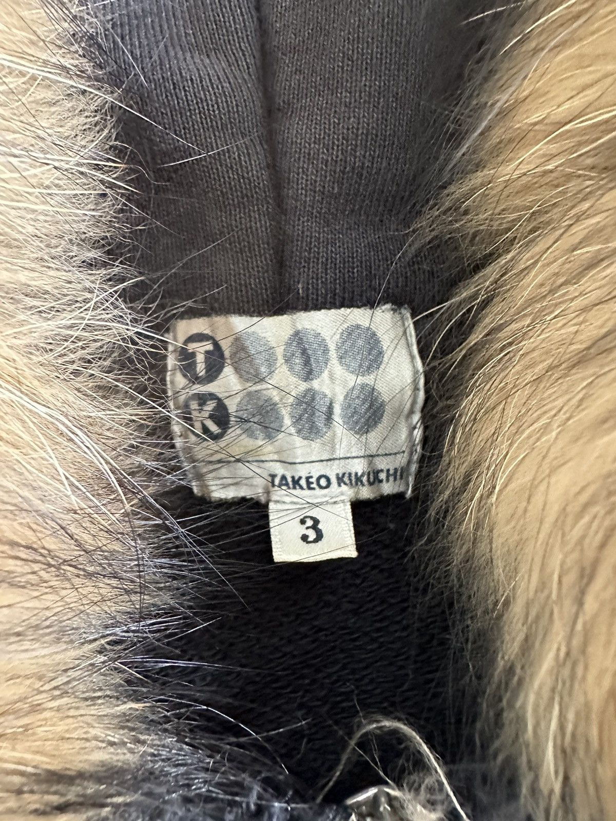 Beauty Beast JAPANESE TAKEO KIKUCHI FUR ZIPHOODIE FADED NUMBER NINE STYLE Size US XL / EU 56 / 4 - 7 Thumbnail
