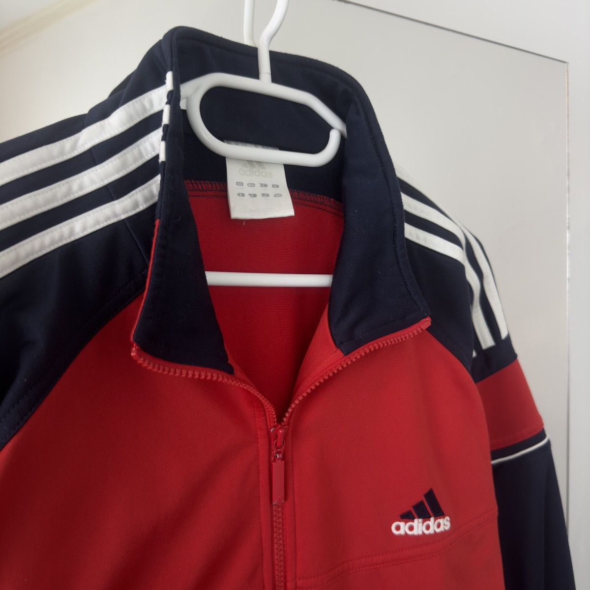 Adidas Adidas Vintage 90s Retro Zip Y2K Style Boxy Fit Size US XL / EU 56 / 4 - 3 Thumbnail