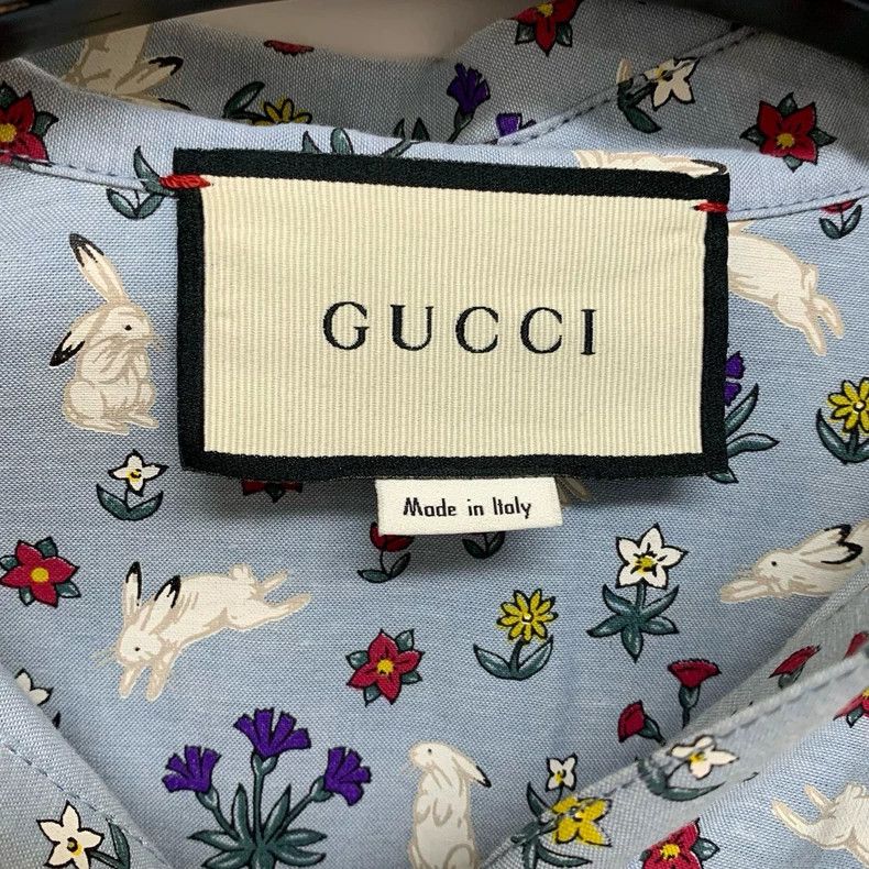 Gucci Gucci Floral rabbit shirt Size XS / US 0-2 / IT 36-38 - 3 Thumbnail