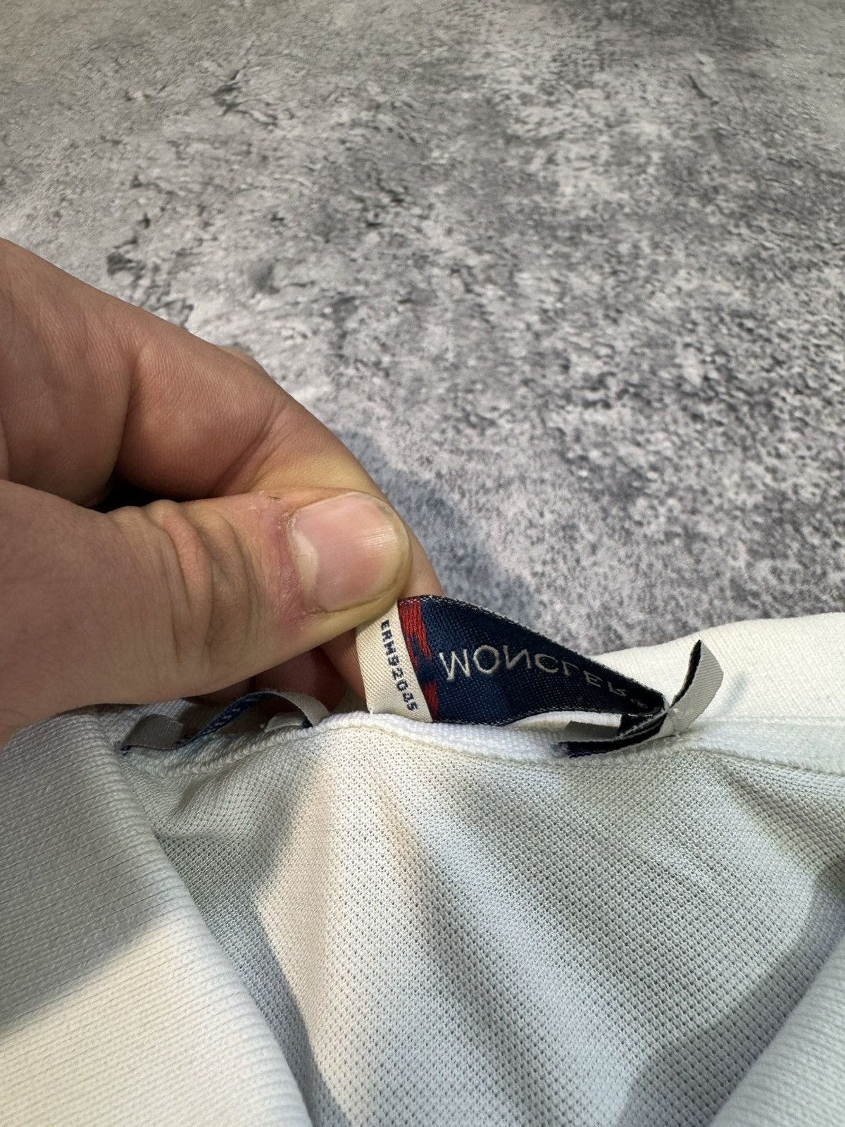 Moncler × Vintage Vintage Moncler Polo Shirt Size US XL / EU 56 / 4 - 9 Thumbnail