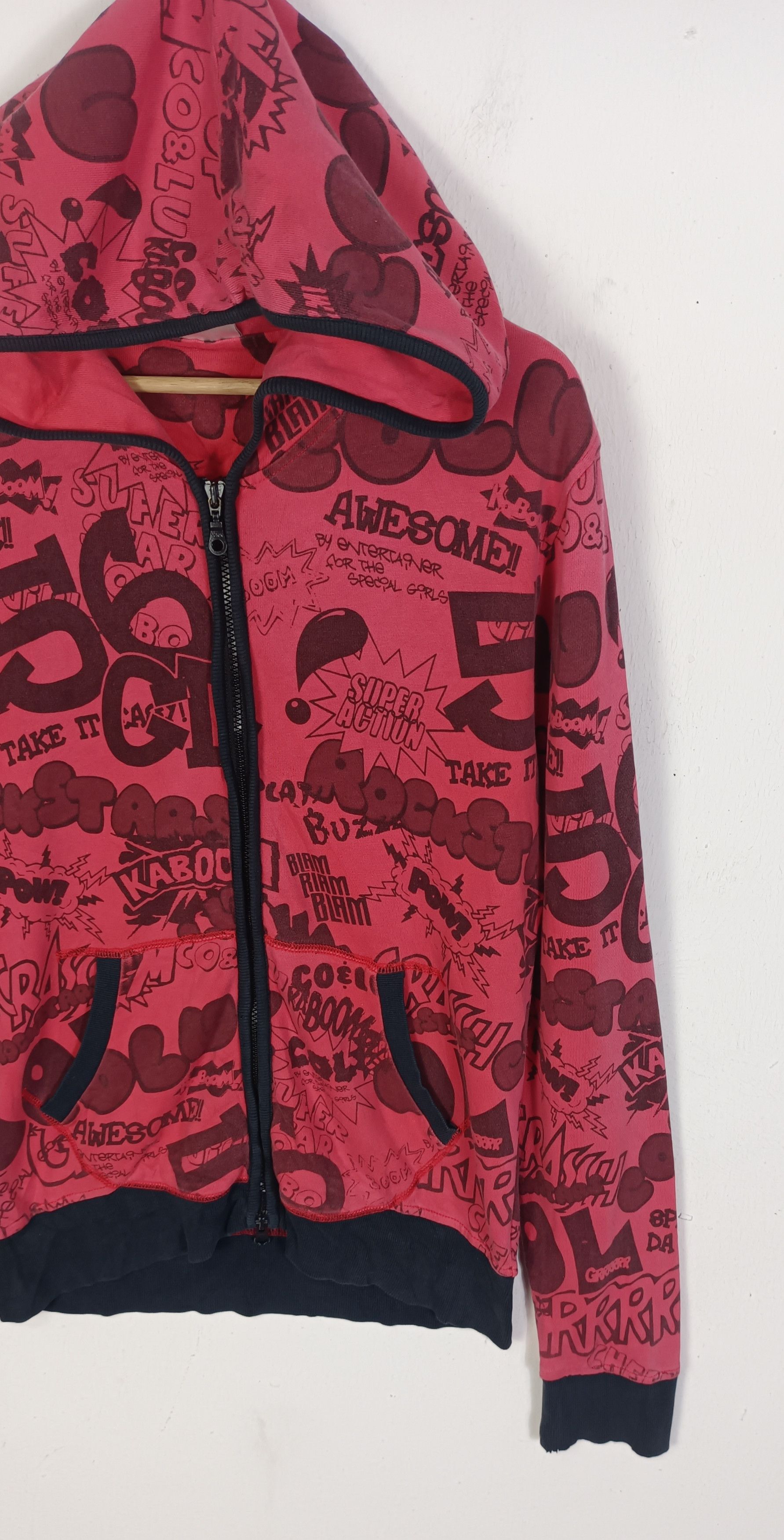 Japanese Brand Coelu Rock Stars 56 Overprint Hoodie Size US M / EU 48-50 / 2 - 5 Thumbnail
