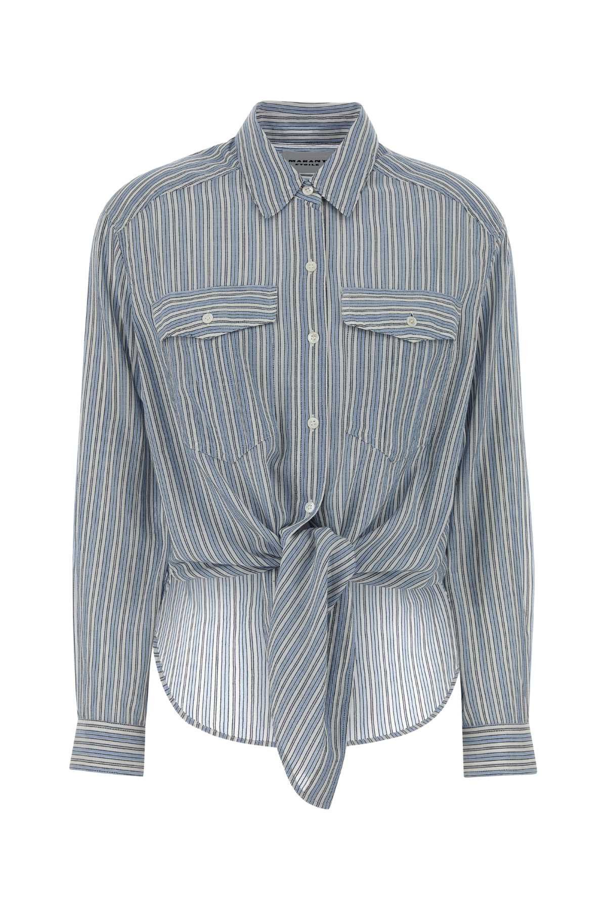 Isabel Marant Etoile Embroidered Cotton Nath Shirt Size M / US 6-8 / IT 42-44 - 1 Thumbnail