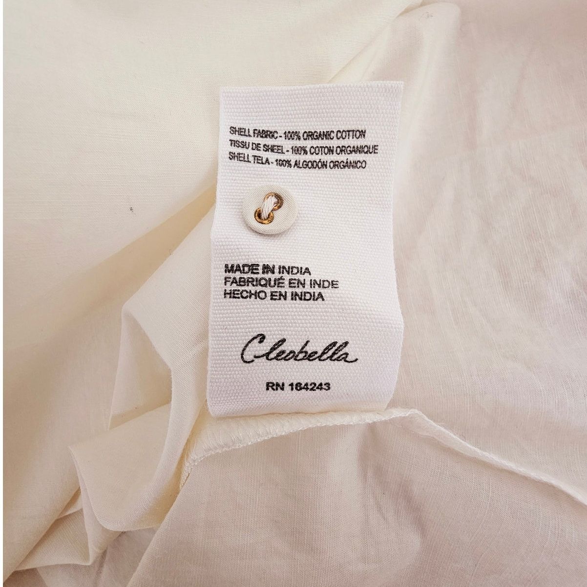 Cleobella Cleobella Women's Organic Cotton Ivory Baylor Blouse S Size S / US 4 / IT 40 - 12 Thumbnail